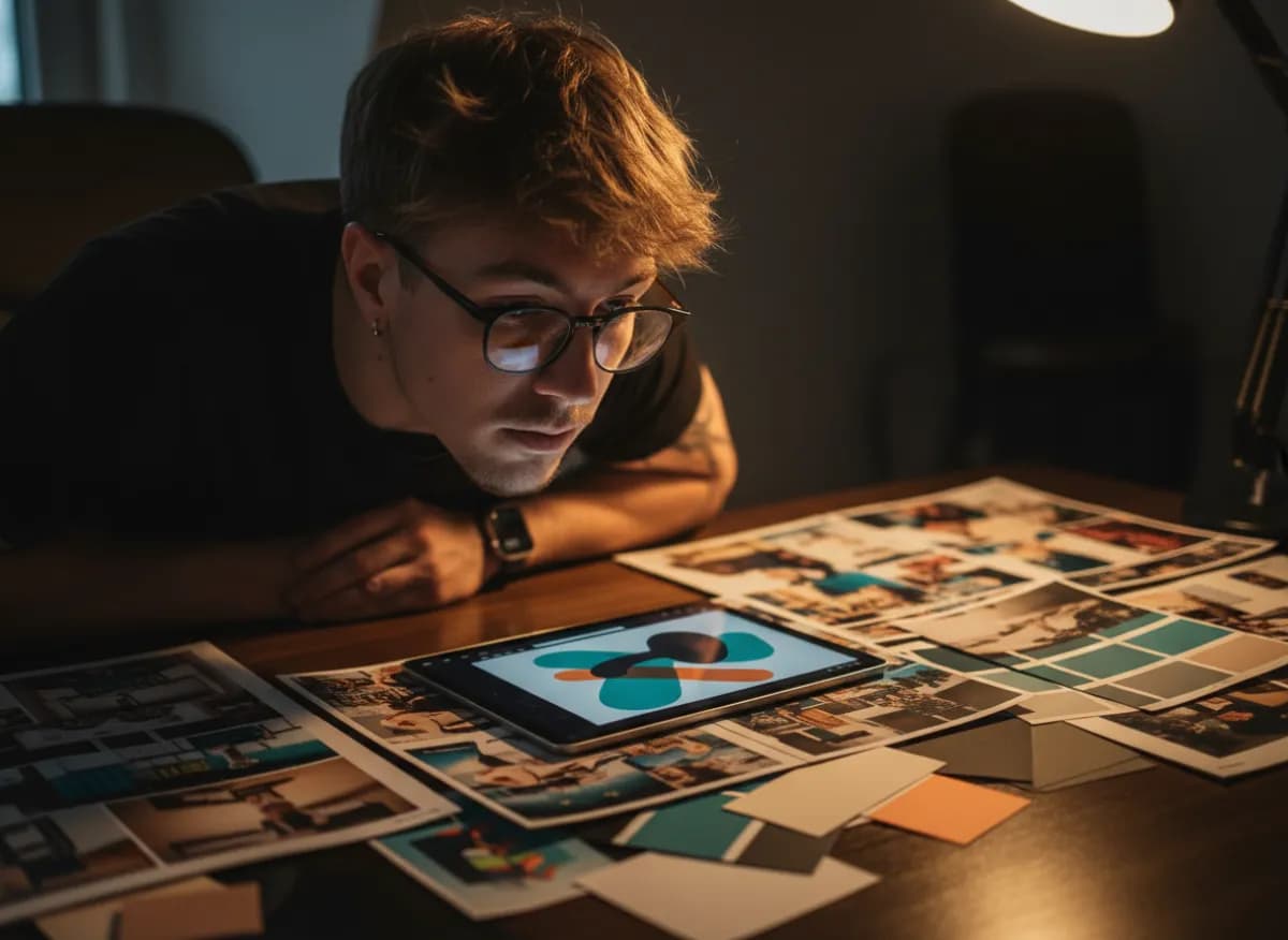 Logo & Branding – Markenidentität und Design-System Visualisierung